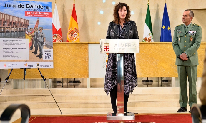 Almería acogerá una Jura de Bandera para personal civil Noticias de