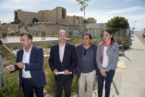 Luis Rogelio anuncia una iniciativa del PP en el Parlamento andaluz para que se reanuden las obras del Materno Infantil