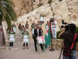 Los andalucistas reclaman un gran Pacto Local por la Alcazaba y su entorno