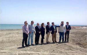 A punto de concluir los trabajos de Costas en la playa de Levante que dan solución al problema de regresión de ese tramo del litoral