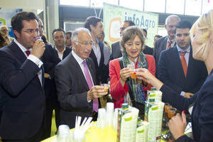 Tejerina y Amat apoyan a las pymes agroalimentarias en su visita a Infoagro Exhibition