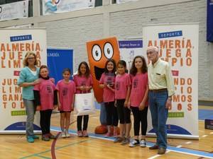 Las Ligas Educativas del Voleibol de la Diputación se clausuran en el Pabellón Moisés Ruiz