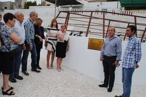 Huércal de Almería rinde homenaje a dos vecinos con la inauguración de dos nuevos parques