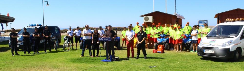 Las playas de El Ejido multiplican este año los servicios, doblan su seguridad para los usuarios y mejoran aún más su accesibilidad