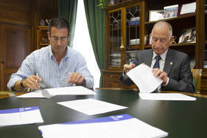 Diputación invierte 72.000 euros en un almacén municipal de Santa Cruz de Marchena