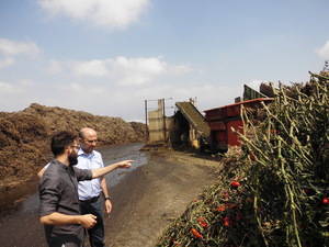 El Ayuntamiento de El Ejido intensifica el seguimiento a las Plantas de Compostaje ante la época de mayor concentración de restos vegetales