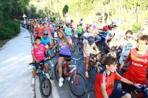 200 participantes en el Día de la Bicicleta de Almerimar