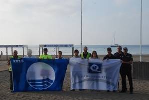 Aguamarga y San José renuevan la Q de Calidad en sus playas