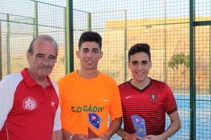 Núñez-Rueda se imponen en el Torneo de Pádel del Verano Deportivo de Gádor