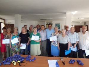 Diputación clausura los talleres de envejecimiento activo de Beires, Ohanes y Almócita