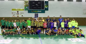 Entrega de trofeos del Torneo Solidario de Fútbol Sala 'Juego limpio' en Balerma