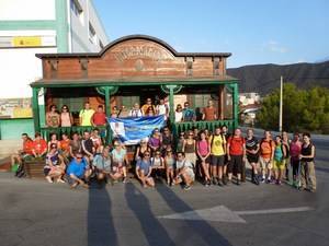 El Circuito Provincial de Senderismo muestra los escenarios de cine de Tabernas