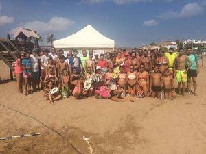 Pulpí acoge la última prueba del Circuito Provincial de Tenis Playa en la que se han dado cita más de 120 participantes