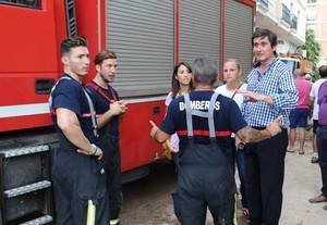 Adra establece una oficina de atención a los damnificados por las lluvias y atiende a más de 70 personas