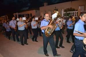 Los vecinos de Las Losas acompañan a su patrona en la tradicional misa rociera