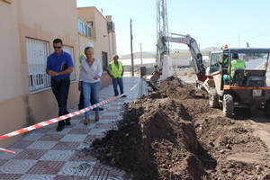 Comienzan las obras de remodelación del barrio de Las Losas de Roquetas