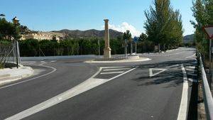 Diputación mejora el acceso a Terque sustituyendo una intersección por una glorieta