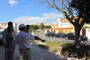 Comienzan las obras de remodelación de la plaza Tajillo de Roquetas de Mar