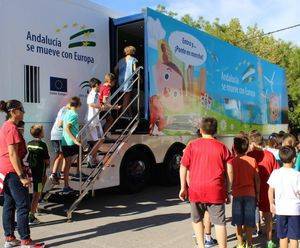 La ruta escolar 'Andalucía se mueve con Europa' visita el próximo lunes el Parque de los Caballos de Vícar