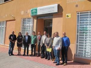 Cuatro novedosas empresas se instalan en los alojamientos gratuitos de Andalucía Emprende en Huércal de Almería