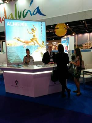 ‘Costa de Almería’ se promociona en el evento turístico por excelencia en Europa, la World Travel Market de Londres