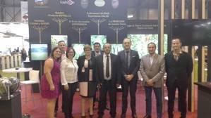 El Alcaldede Cuevas visita la feria Fruit Attraction que se celebra en Madrid