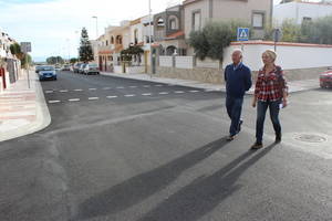 Siete calles de El Parador estrenan nuevas infraestructuras