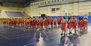 El número de inscritos en la Escuela Deportiva Municipal de Baloncesto de Adra crece un 45%