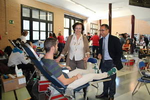 Donación de sangre en la Universidad de Almería