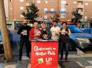 IU Roquetas se vuelca en la campaña de las Generales para lograr un nuevo país