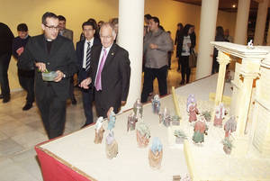 El Castillo de Santa Ana de Roquetas acoge un Belén Monumental de 210 metros y 1.350 piezas