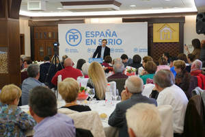 Pedro Antonio Sánchez: "Con el PP el agua sirve para crear empleo y riqueza, con el PSOE problemas y divisiones"