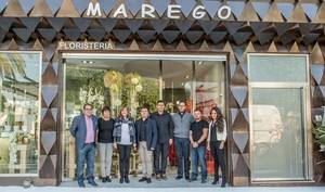 La alcaldesa de Níjar acude a la inauguración del nuevo Marego Garden