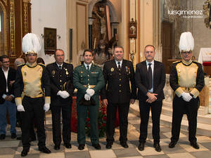 La Hermandad de San Juan de Cuevas nombra Hermano de Honor a la Policía Local