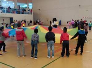 Jornada de deporte en familia en las Norias de Daza