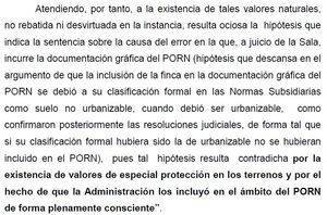 La zona donde se construyó el hotel del Algarrobico era no urbanizable y ambientalmente protegida según el Tribunal Supremo