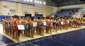 Las gimnastas abderitanas logran tres medallas en el Circuito de Promoción de Gimnasia Rítmica