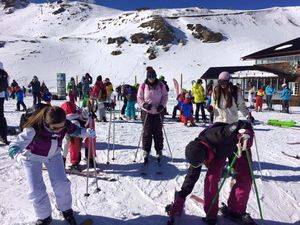 Éxito total de los tres días en la nieve del Fin de Semana Blanco de Vícar