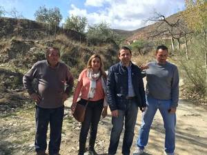 Diputación ayudará a los regantes de El Marchal de Macael a garantizar su acceso al agua de riego