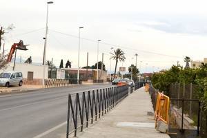 La seguridad peatonal en la conexión de Viator con el Parque de la Legión estará lista un año antes