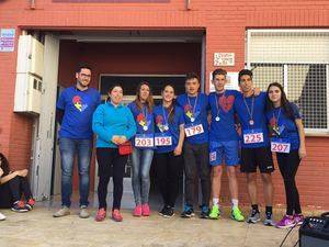 Alumnos del IES Manuel de Góngora participan en la I Carrera Solidaria por el Autismo de Tabernas