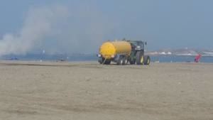 Las playas de El Ejido recobraron la normalidad tras San Juan con rapidez