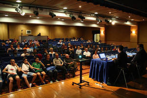 José Manuel Bustamante impartió una conferencia sobre ‘La importancia de la psicología en el deporte’