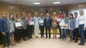 Entrega de premios del Día de la Cruz en Roquetas de Mar