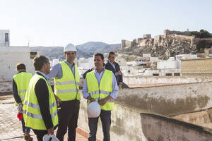 Diputación inicia las obras del Hospital Provincial con la rehabilitación de la cubierta de la Capilla