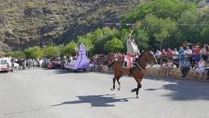 60 caballos en la romería de San Marcos de Adra