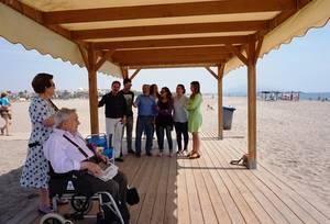 Visita del Delegado de Turismo al Centro de Turismo Accesible de Vera