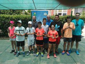 Circuito Provincial de Tenis celebra su quinto torneo en Adra