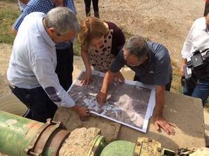 La consejera de Agricultura aprecia la apuesta de Los Llanos de Dalías por la modernización de regadíos