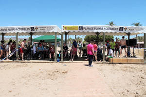 Diputación celebra la IV Jornada de Ocio Adaptado en las playas de Pulpí